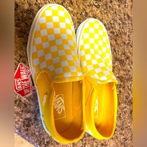 Brand new slip ons never worn